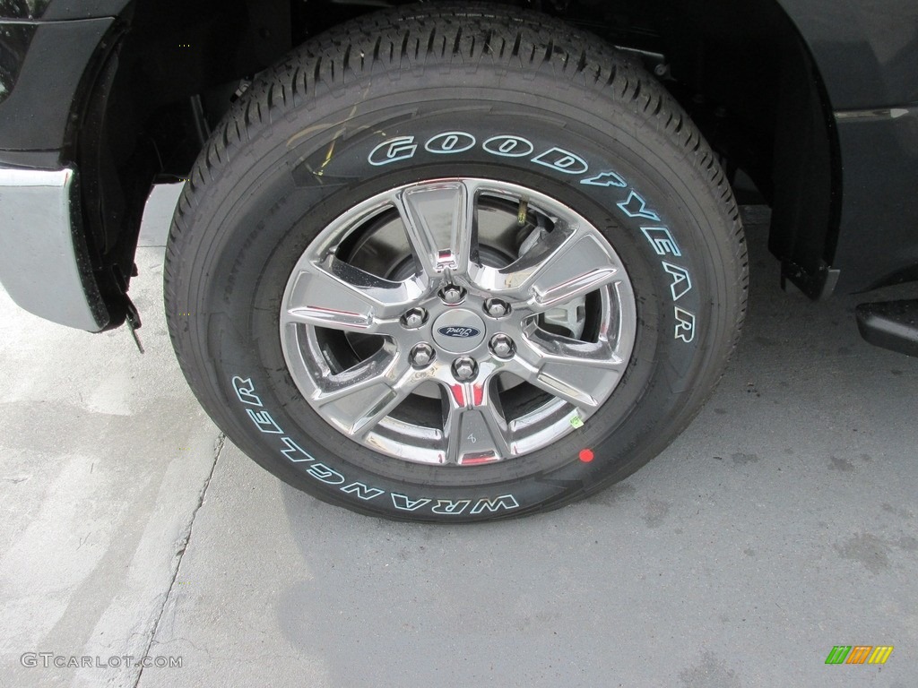 2016 F150 XLT SuperCrew 4x4 - Shadow Black / Medium Earth Gray photo #11