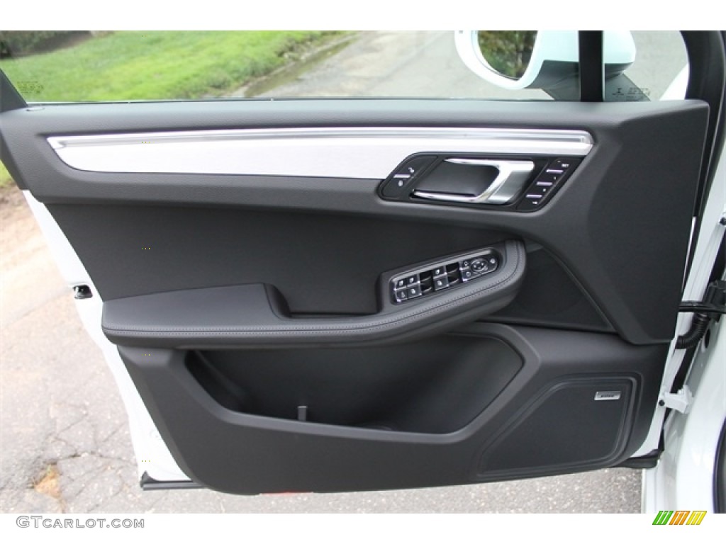 2017 Porsche Macan GTS GTS Black Door Panel Photo #115088909