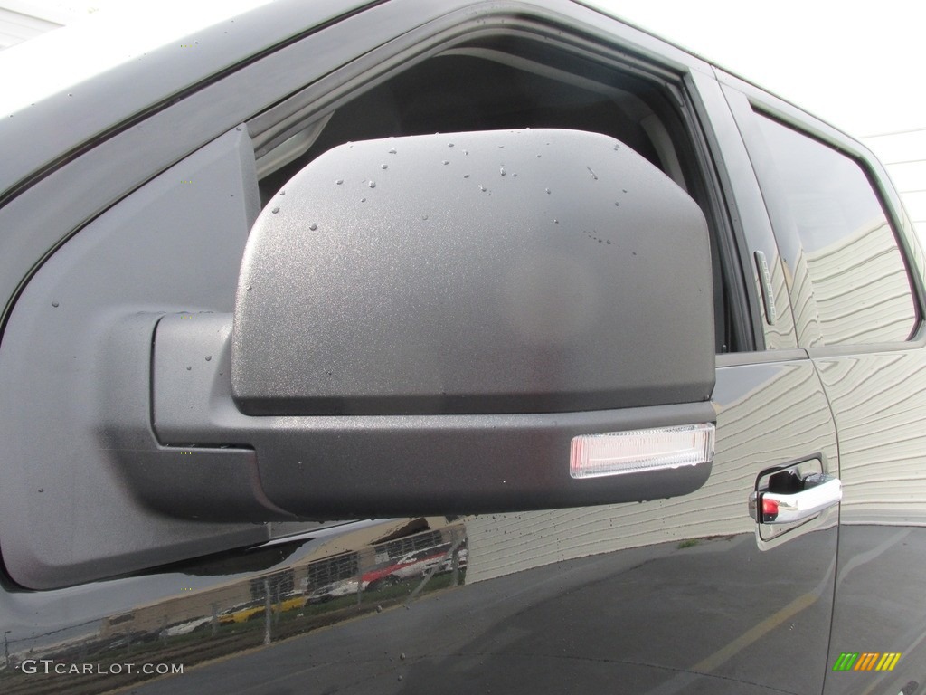 2016 F150 XLT SuperCrew 4x4 - Shadow Black / Medium Earth Gray photo #13