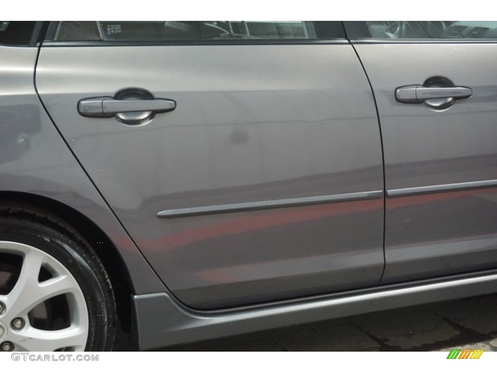 2007 MAZDA3 s Touring Hatchback - Galaxy Gray Mica / Black photo #57