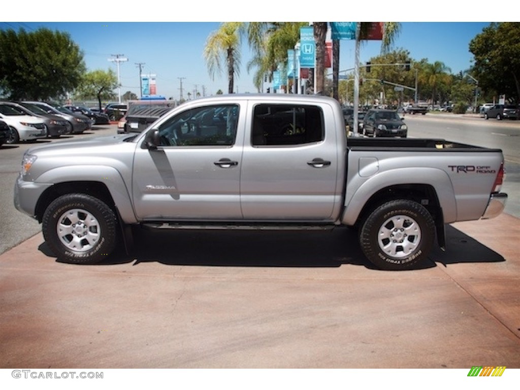 2015 Tacoma V6 PreRunner Double Cab - Silver Sky Metallic / Graphite photo #9