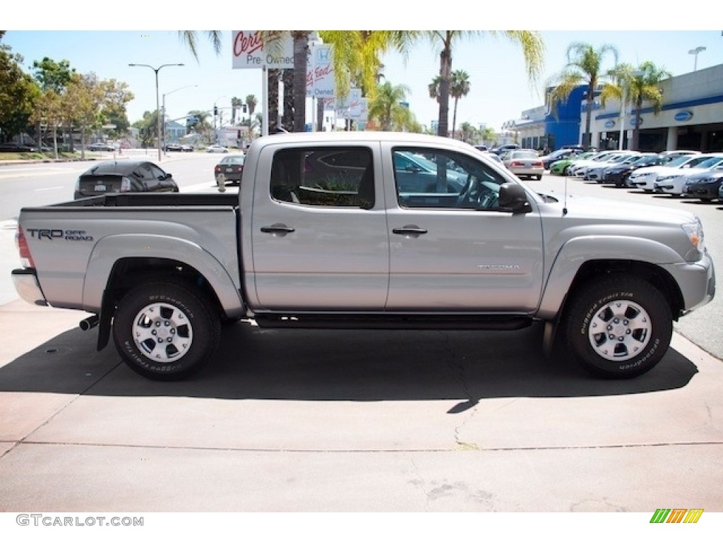 2015 Tacoma V6 PreRunner Double Cab - Silver Sky Metallic / Graphite photo #13