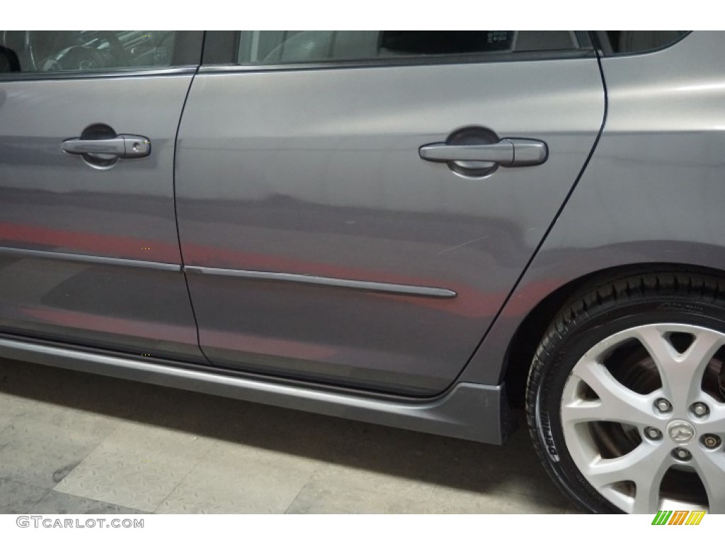 2007 MAZDA3 s Touring Hatchback - Galaxy Gray Mica / Black photo #70