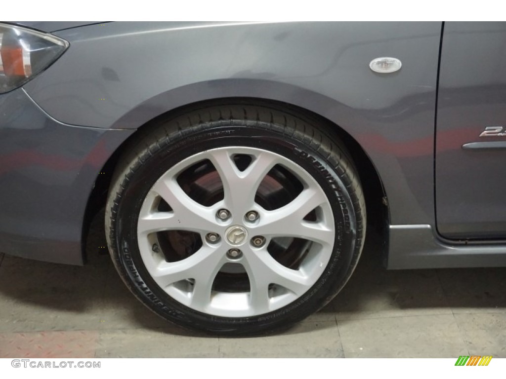 2007 MAZDA3 s Touring Hatchback - Galaxy Gray Mica / Black photo #75