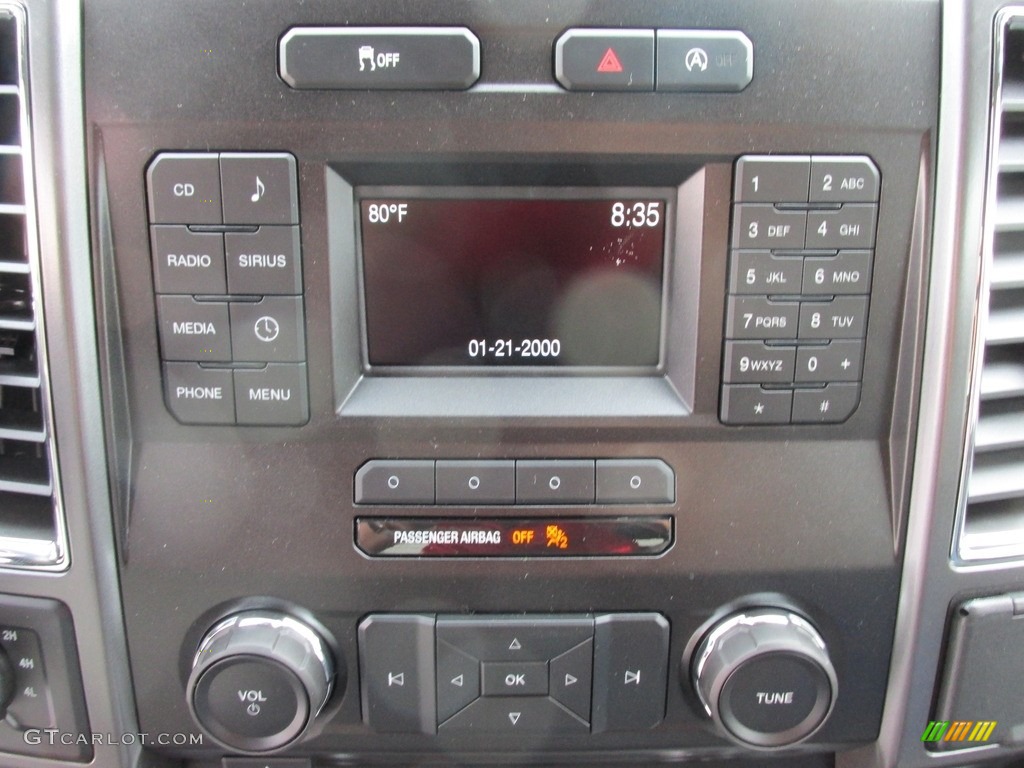 2016 F150 XLT SuperCrew 4x4 - Shadow Black / Medium Earth Gray photo #28