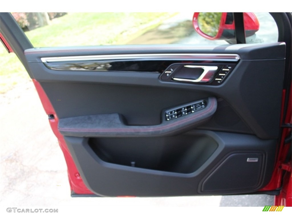 2017 Porsche Macan GTS GTS Black Door Panel Photo #115089353