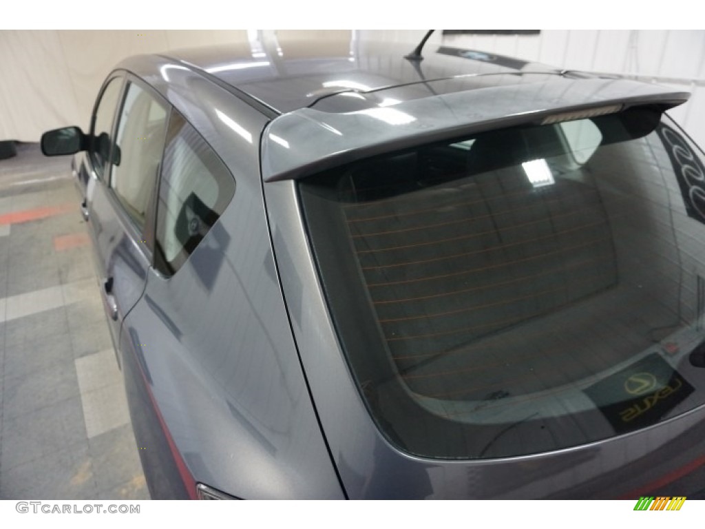 2007 MAZDA3 s Touring Hatchback - Galaxy Gray Mica / Black photo #79