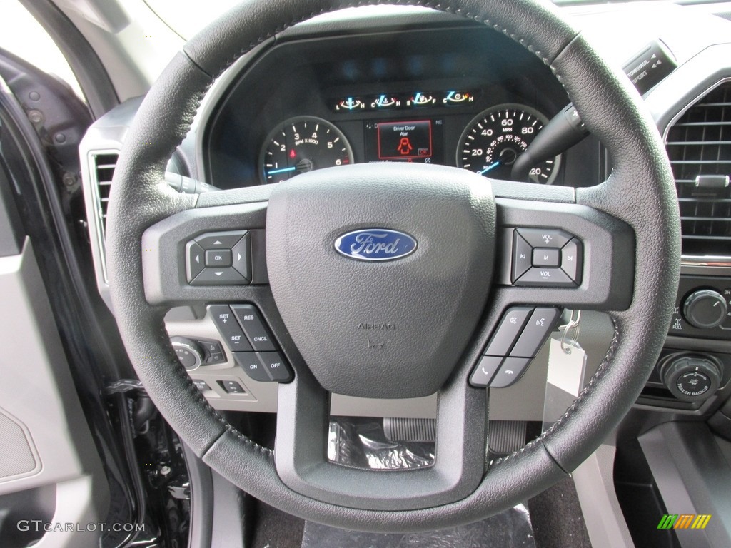 2016 F150 XLT SuperCrew 4x4 - Shadow Black / Medium Earth Gray photo #33
