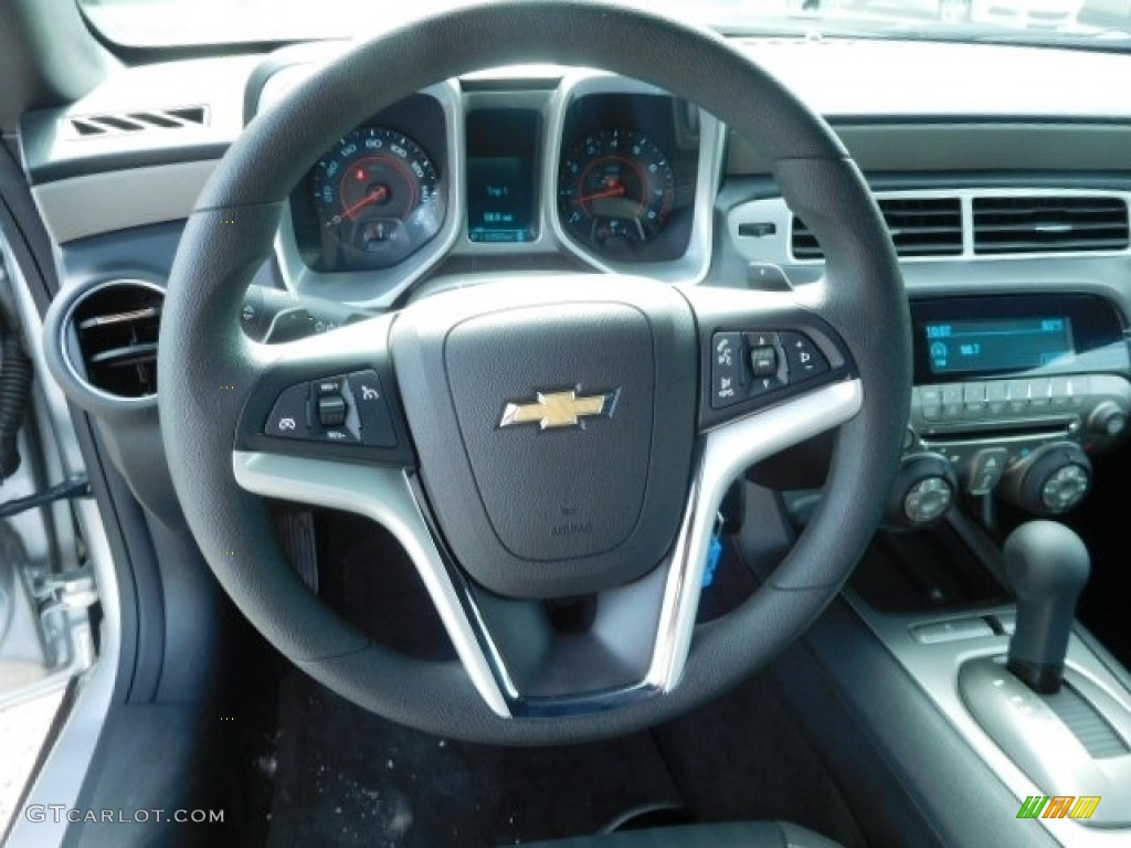 2012 Camaro LS Coupe - Silver Ice Metallic / Gray photo #6