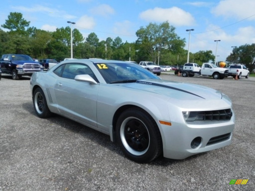 2012 Camaro LS Coupe - Silver Ice Metallic / Gray photo #10