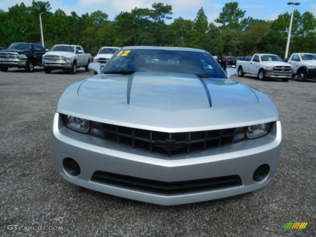 2012 Camaro LS Coupe - Silver Ice Metallic / Gray photo #13