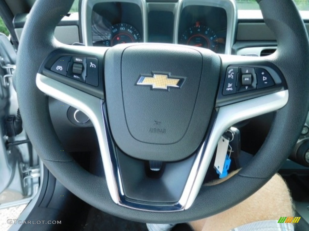 2012 Camaro LS Coupe - Silver Ice Metallic / Gray photo #20