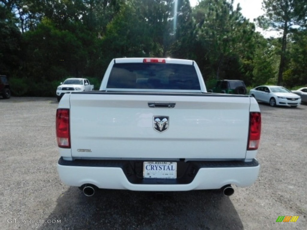 2014 1500 Express Crew Cab - Bright White / Black/Diesel Gray photo #7