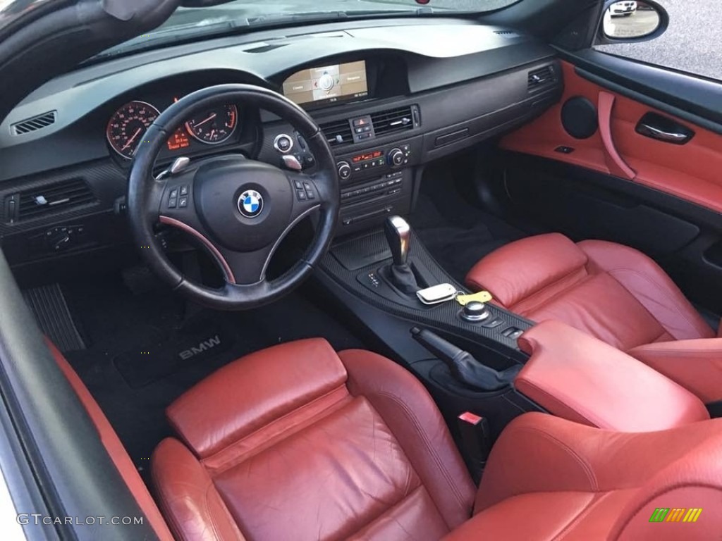 2008 3 Series 335i Convertible - Alpine White / Coral Red/Black photo #14