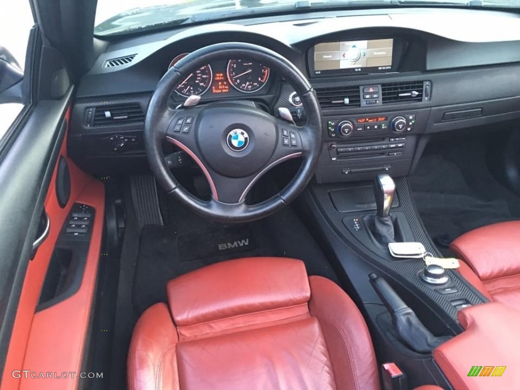2008 3 Series 335i Convertible - Alpine White / Coral Red/Black photo #15