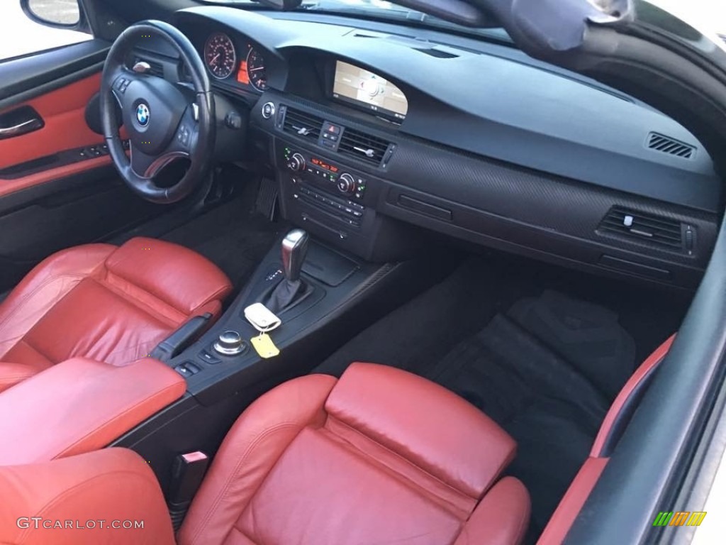 2008 3 Series 335i Convertible - Alpine White / Coral Red/Black photo #17
