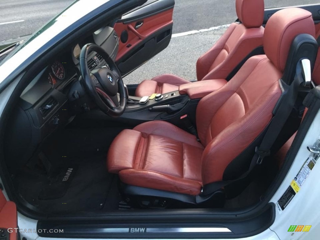 2008 3 Series 335i Convertible - Alpine White / Coral Red/Black photo #21