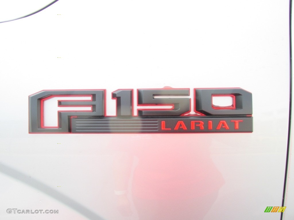 2016 F150 Lariat SuperCrew 4x4 - Ingot Silver / Black photo #13