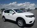 2016 Glacier White Nissan Rogue S AWD  photo #1