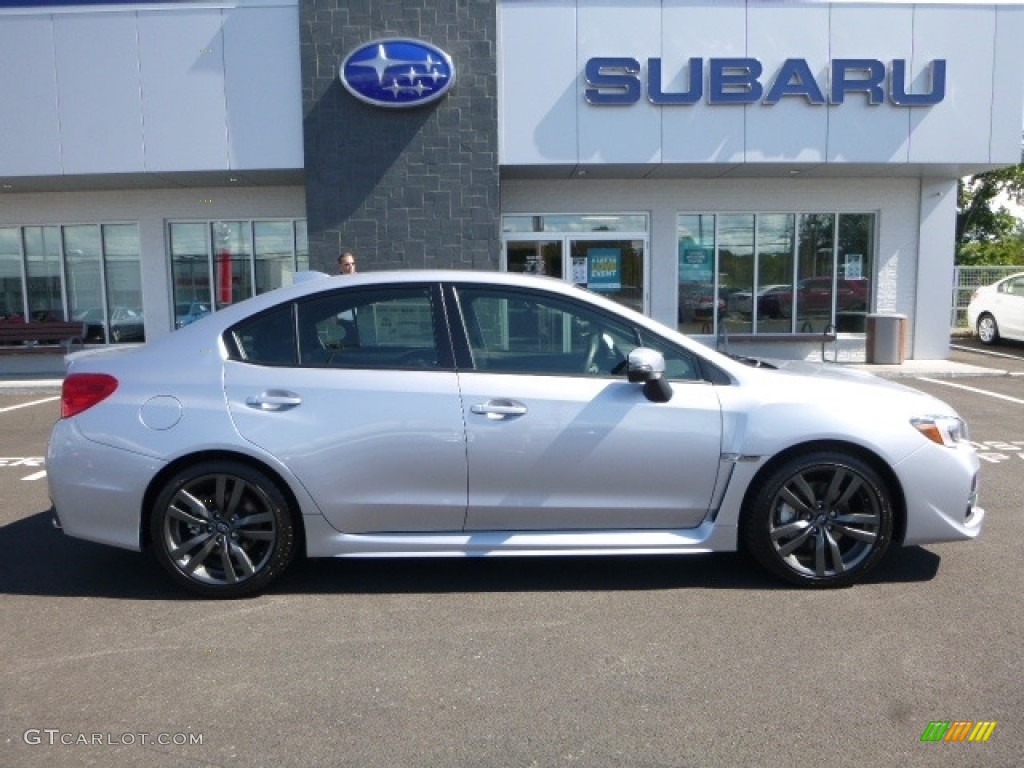 2017 WRX Limited - Ice Silver Metallic / Carbon Black photo #6