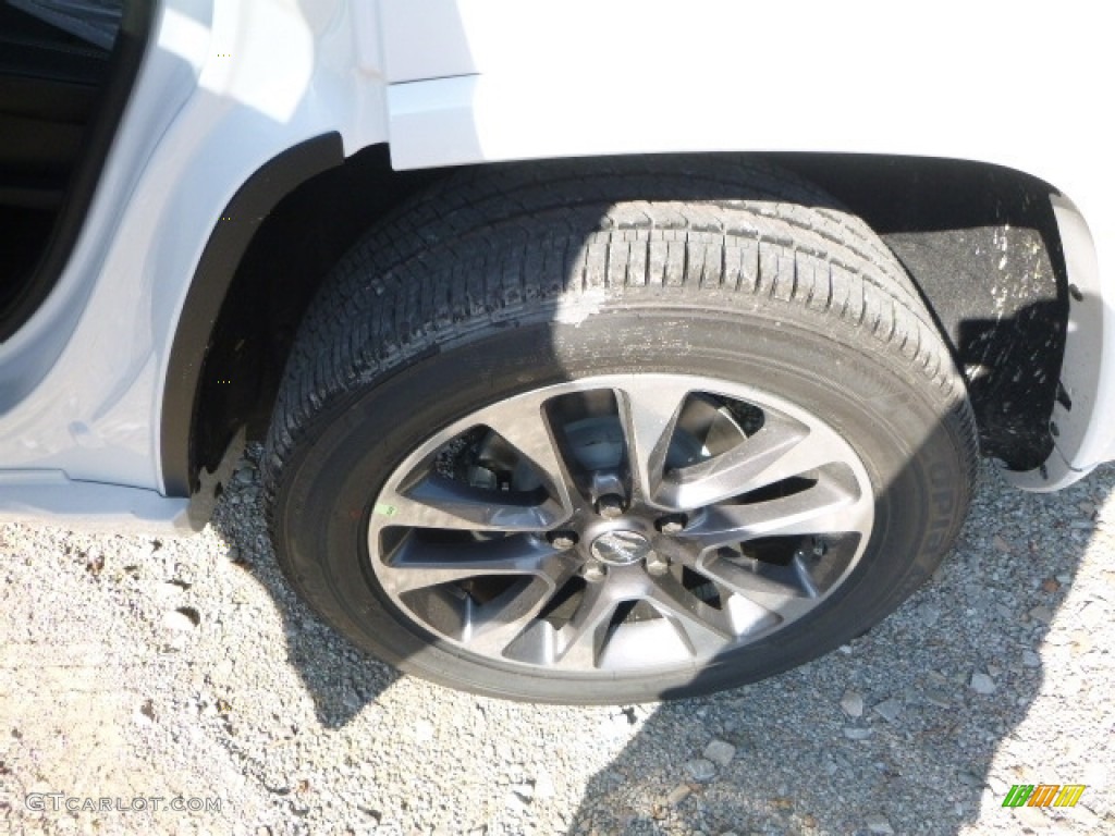 2017 Grand Cherokee Overland 4x4 - Bright White / Black photo #3