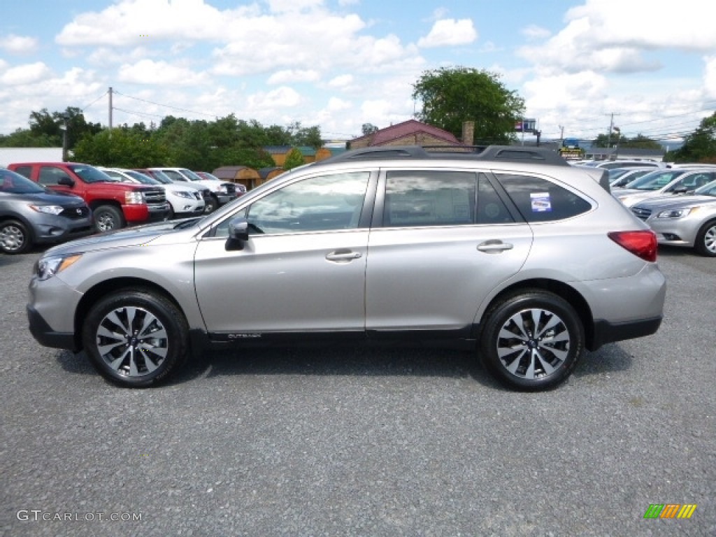2017 Outback 2.5i Limited - Tungsten Metallic / Warm Ivory photo #11