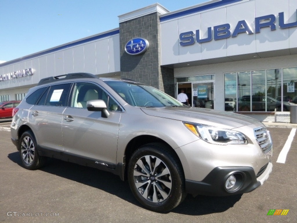 2017 Outback 2.5i Limited - Tungsten Metallic / Warm Ivory photo #1