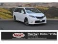 2016 Super White Toyota Sienna SE Premium  photo #1