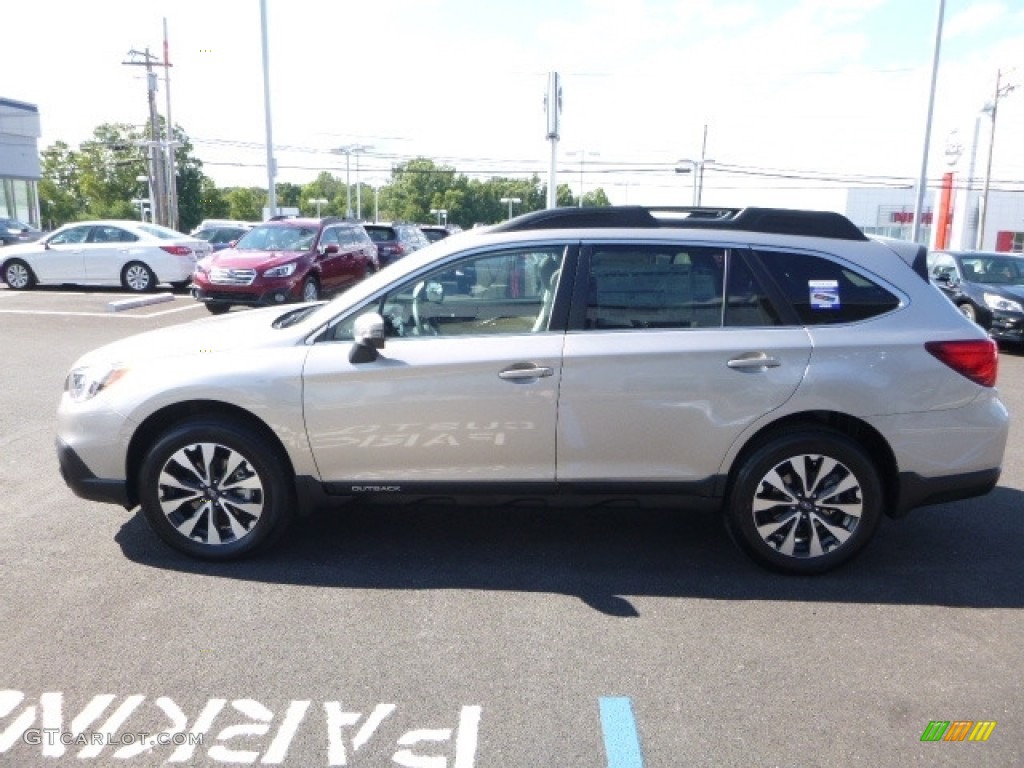 2017 Outback 2.5i Limited - Tungsten Metallic / Warm Ivory photo #11
