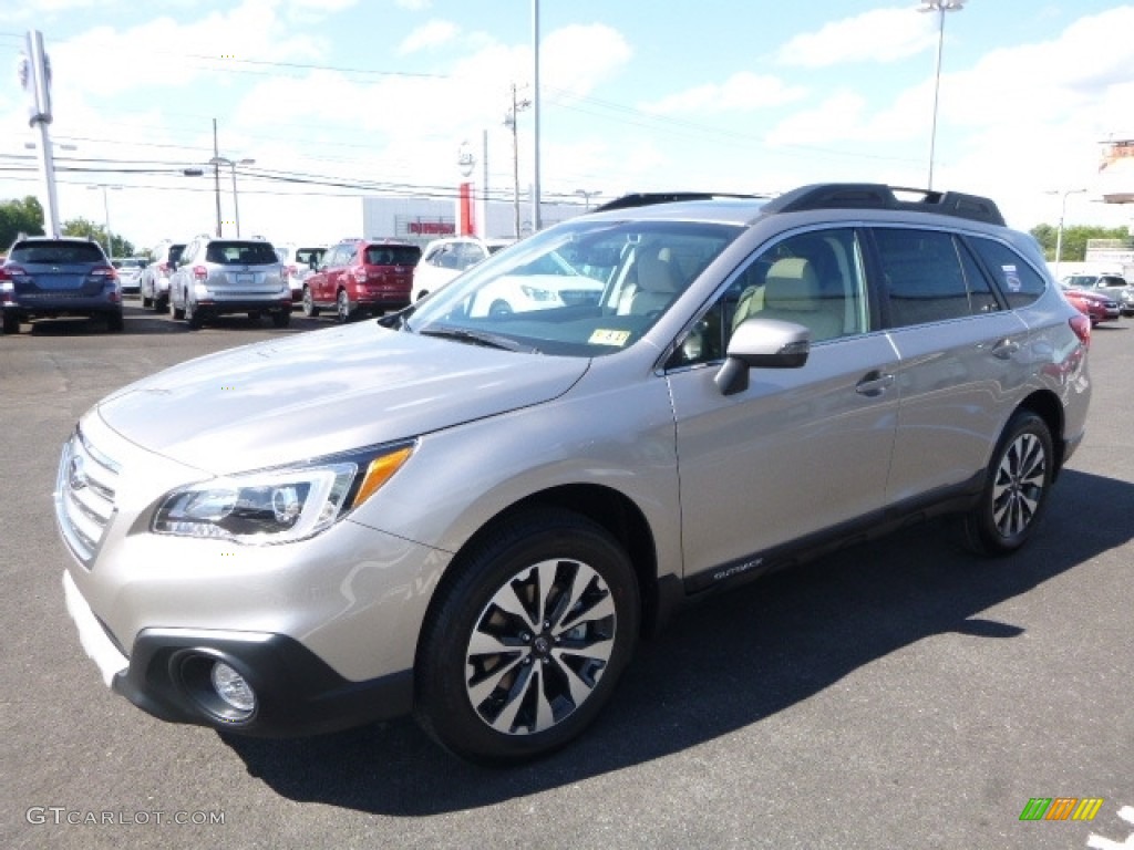 2017 Outback 2.5i Limited - Tungsten Metallic / Warm Ivory photo #12