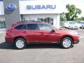 2017 Venetian Red Pearl Subaru Outback 2.5i Premium  photo #6