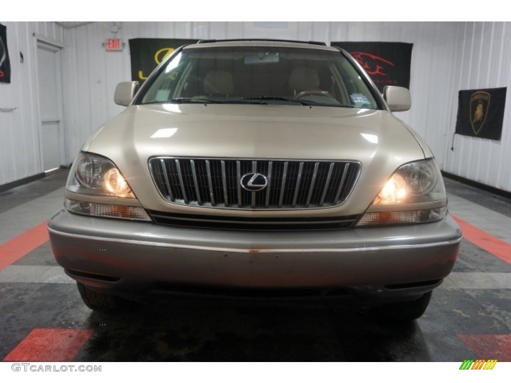 1999 RX 300 AWD - Burnished Gold Metallic / Ivory photo #4