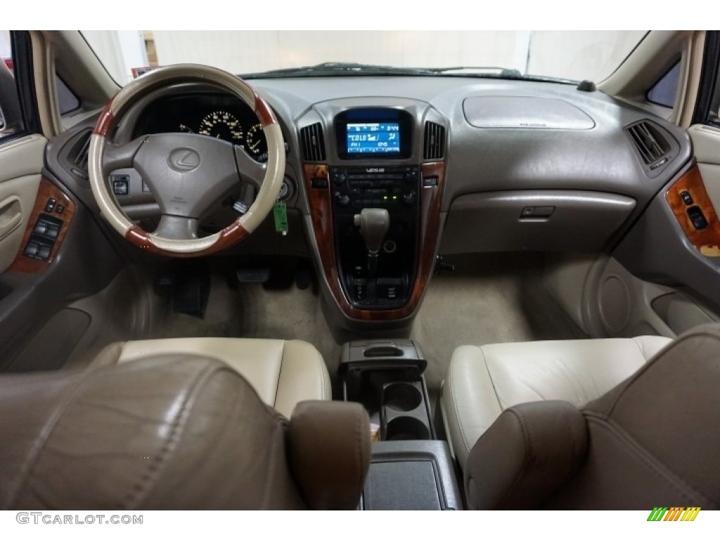 1999 RX 300 AWD - Burnished Gold Metallic / Ivory photo #27