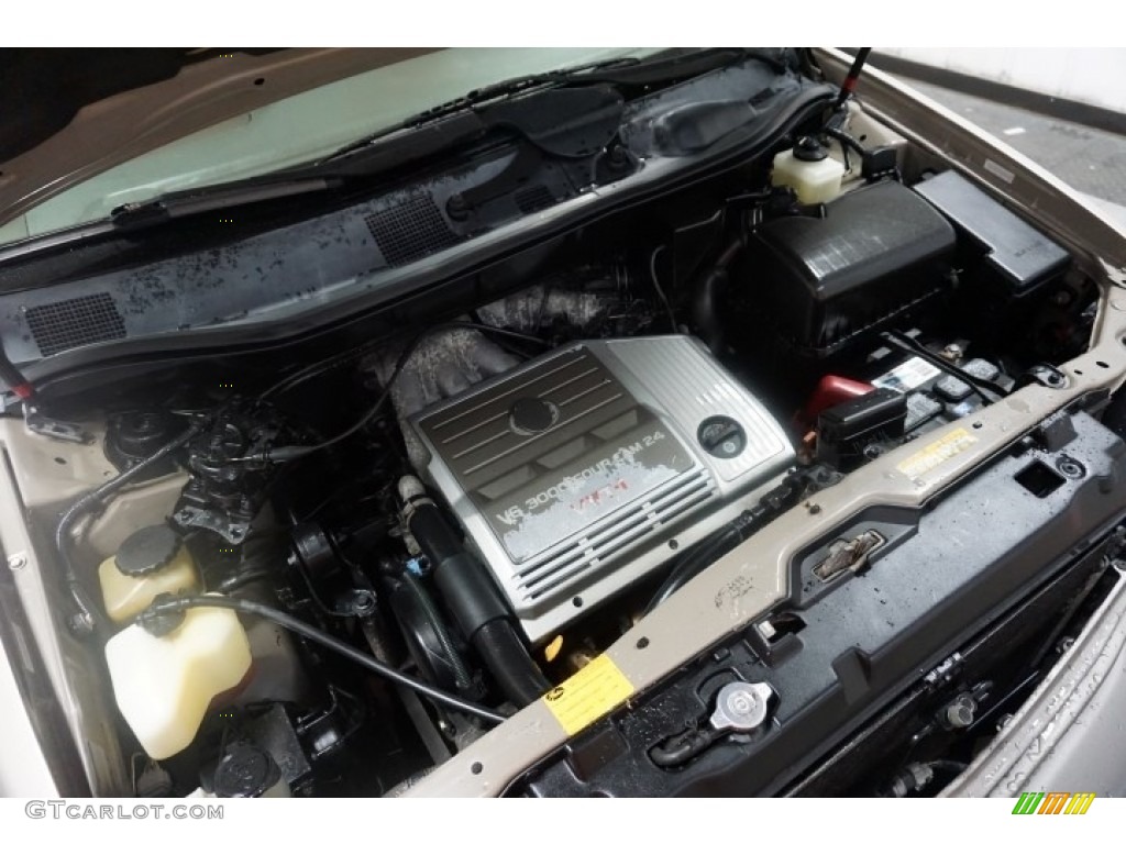 1999 RX 300 AWD - Burnished Gold Metallic / Ivory photo #47