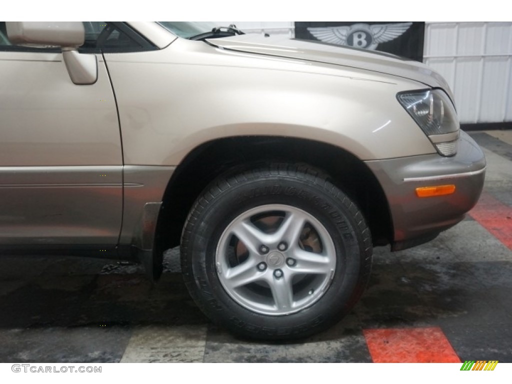 1999 RX 300 AWD - Burnished Gold Metallic / Ivory photo #54