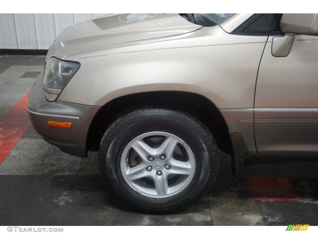 1999 RX 300 AWD - Burnished Gold Metallic / Ivory photo #79