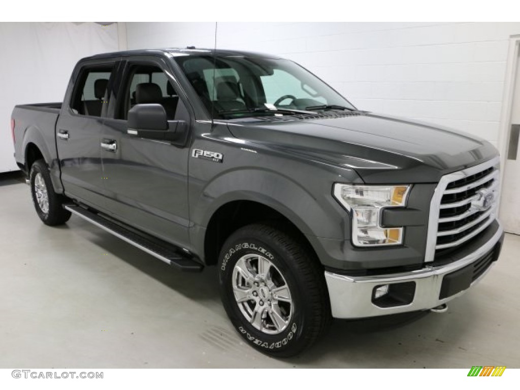 Magnetic 2016 Ford F150 XLT SuperCrew 4x4 Exterior Photo #115102253