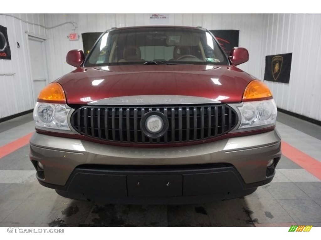 2002 Rendezvous CXL AWD - Medium Red / Medium Oak photo #4