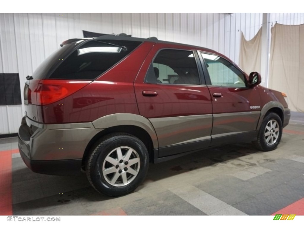 2002 Rendezvous CXL AWD - Medium Red / Medium Oak photo #7