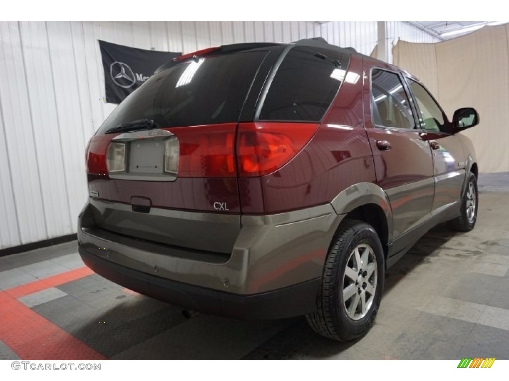 2002 Rendezvous CXL AWD - Medium Red / Medium Oak photo #8