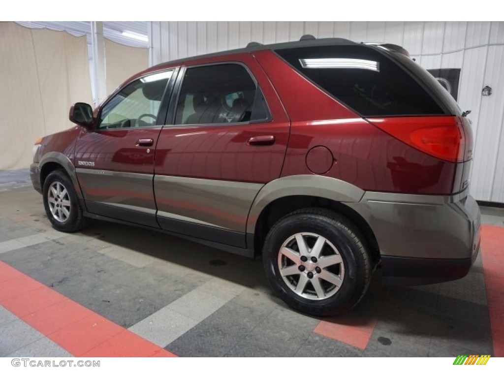 2002 Rendezvous CXL AWD - Medium Red / Medium Oak photo #11
