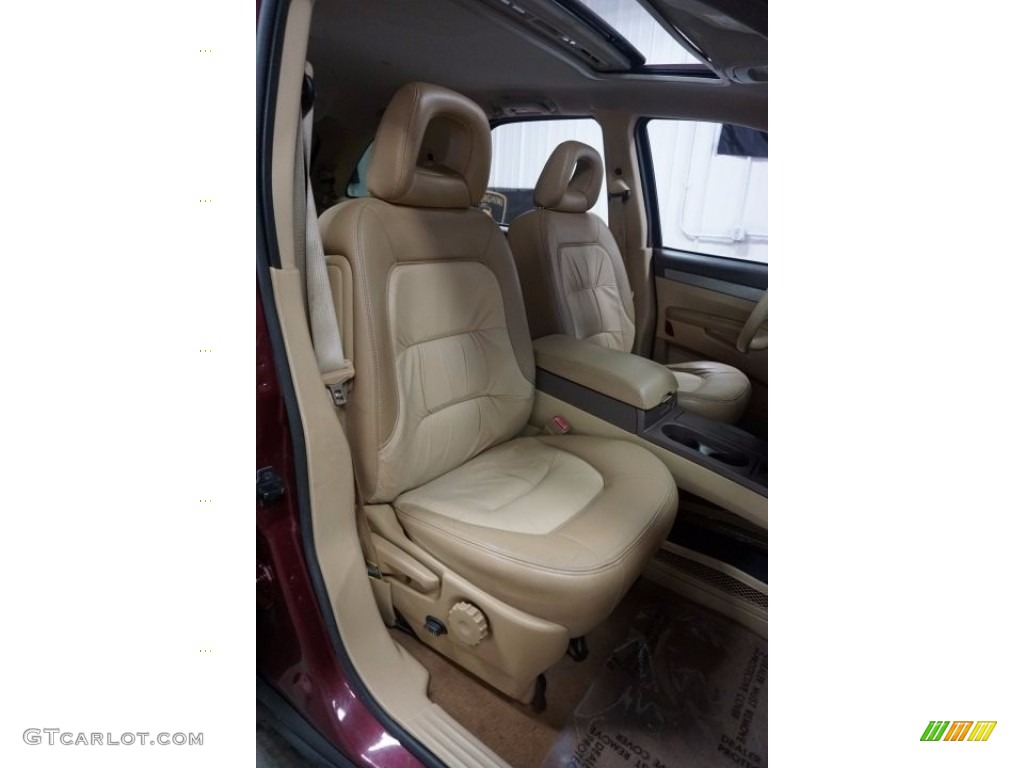 2002 Rendezvous CXL AWD - Medium Red / Medium Oak photo #18