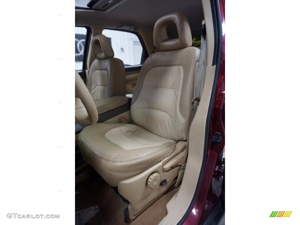 2002 Rendezvous CXL AWD - Medium Red / Medium Oak photo #25