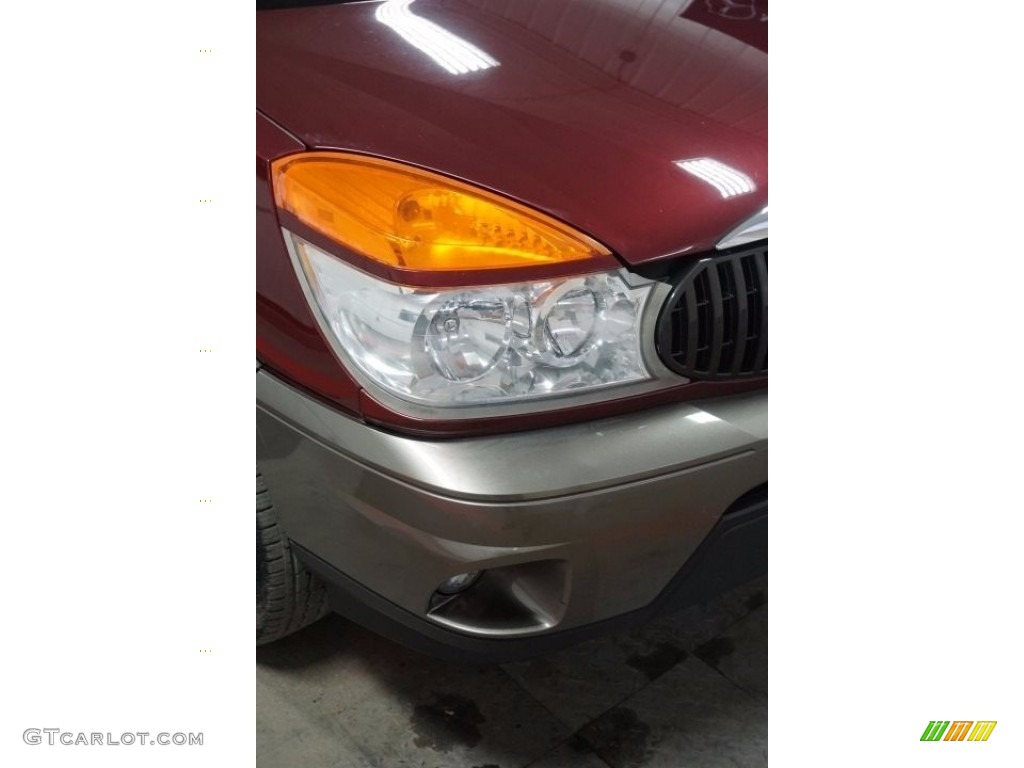 2002 Rendezvous CXL AWD - Medium Red / Medium Oak photo #53