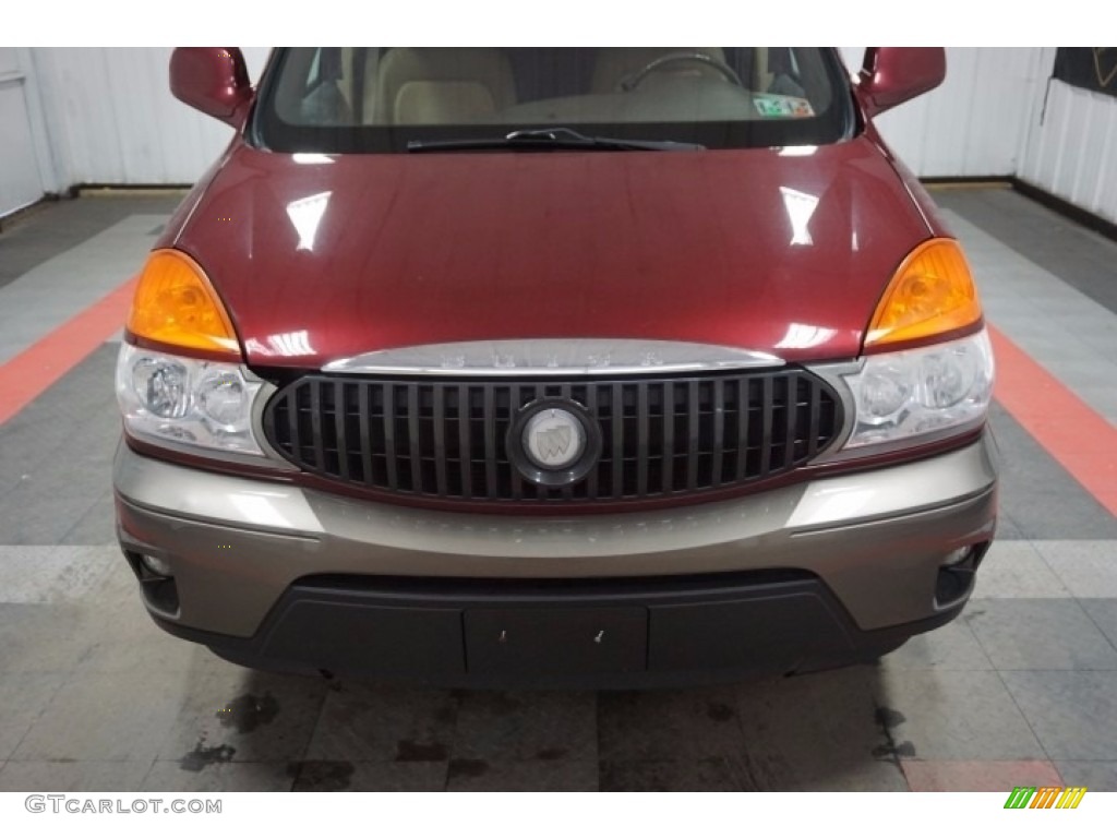 2002 Rendezvous CXL AWD - Medium Red / Medium Oak photo #55