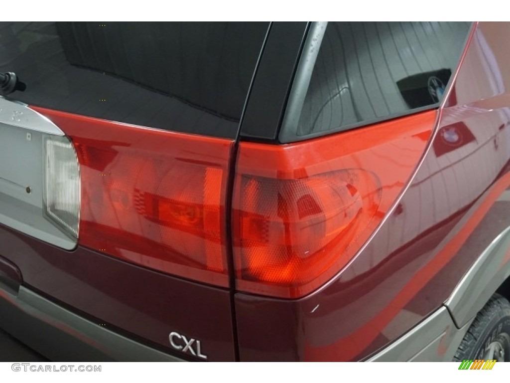 2002 Rendezvous CXL AWD - Medium Red / Medium Oak photo #66