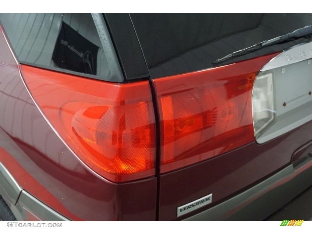 2002 Rendezvous CXL AWD - Medium Red / Medium Oak photo #67