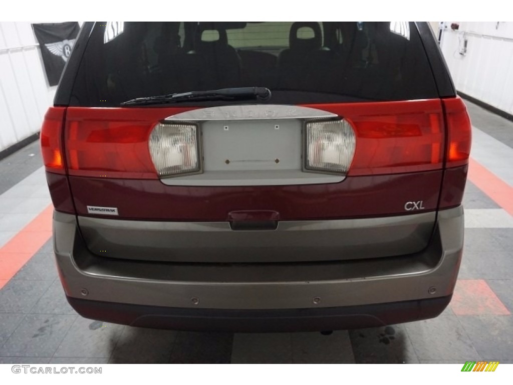 2002 Rendezvous CXL AWD - Medium Red / Medium Oak photo #70