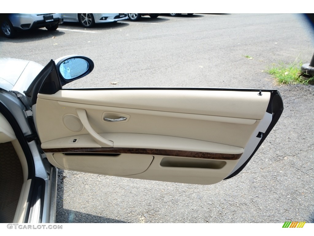 2008 3 Series 328i Convertible - Arctic Metallic / Cream Beige photo #14