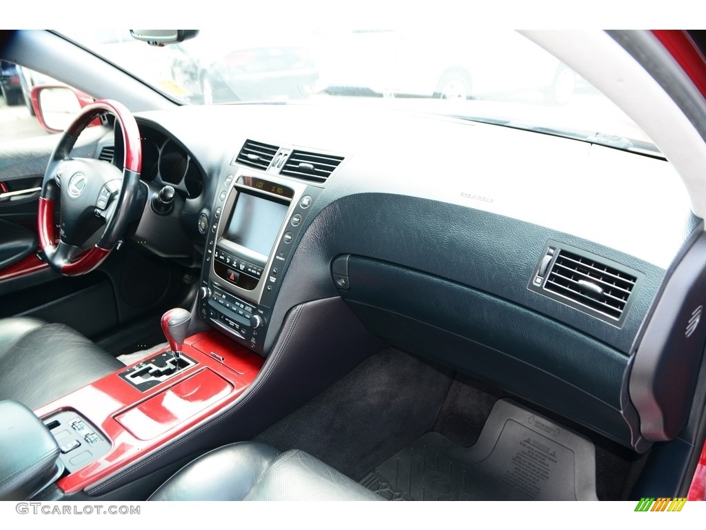 2006 GS 300 AWD - Matador Red Mica / Black photo #9
